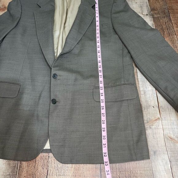 Oscar de la renta mens suit jacket coat 48L - Picture 5 of 13